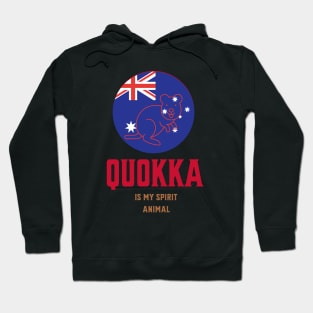 QUOKKA IS MY SPIRIT ANIMAL AUSTRALIA  ROTTNEST ISLAND Hoodie